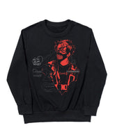 Corpse Husband Miss You! Crewneck Sweatshirt – Black