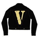 FRIENDS DENIM JACKET (YELLOW)