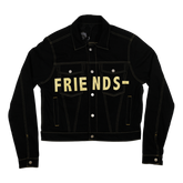FRIENDS DENIM JACKET (YELLOW)