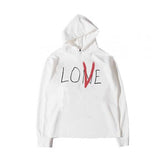 Lone love Hoodie (White)