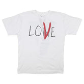 Lone love T-shirt (White)
