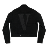 FRIENDS DENIM JACKET (BLACK)