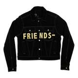 FRIENDS DENIM JACKET (YELLOW)