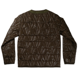 QUILTED COAT (ARMY GREEN)